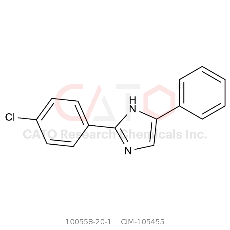 CAS No.:100558-20-1,2-(4-氯苯基)-5-苯基-1H-咪唑