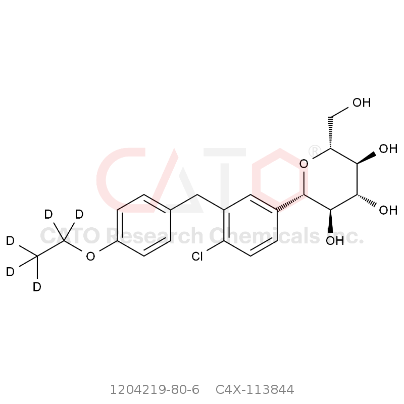 CAS No.:1204219-80-6,Dapagliflozin-D5