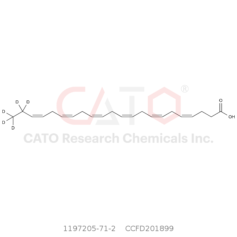 CAS No.:1197205-71-2,二十二碳六烯酸-d5