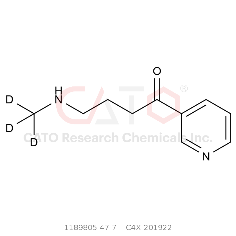 CAS No.:1189805-47-7,Nicotine impurity-d3