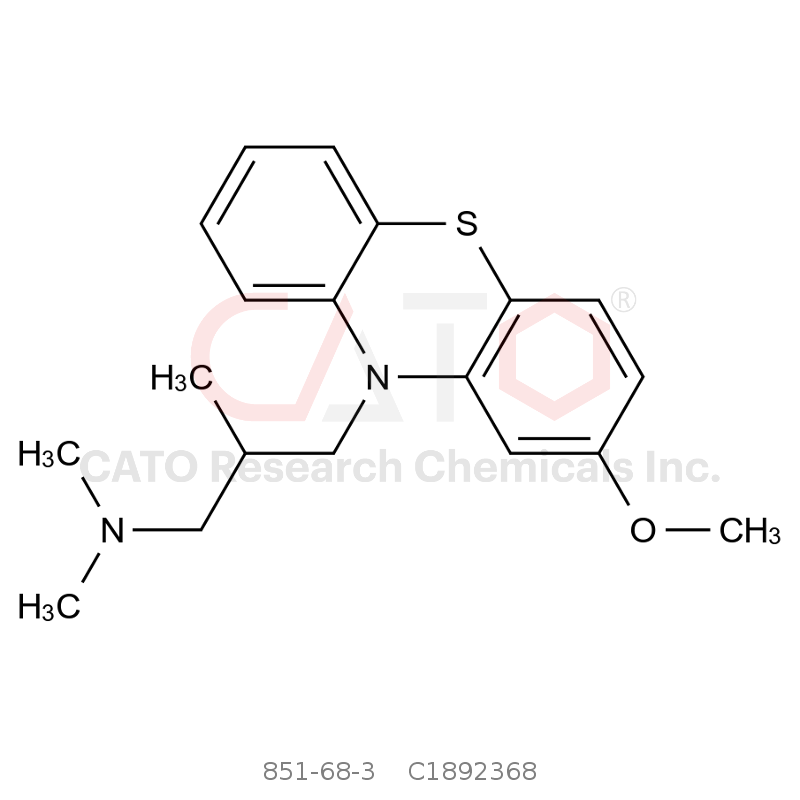 CAS No.:851-68-3,(±)-Levomepromazine