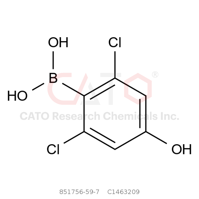 CAS No.:851756-59-7,(2,6-二氯-4-羟基苯基)硼酸