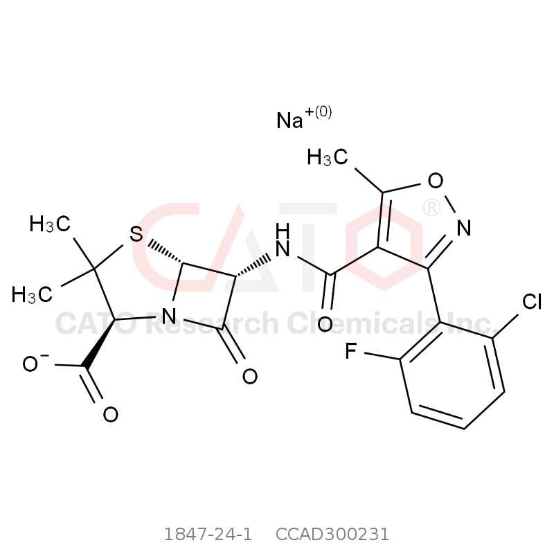 CAS No.:1847-24-1,氟氯西林钠