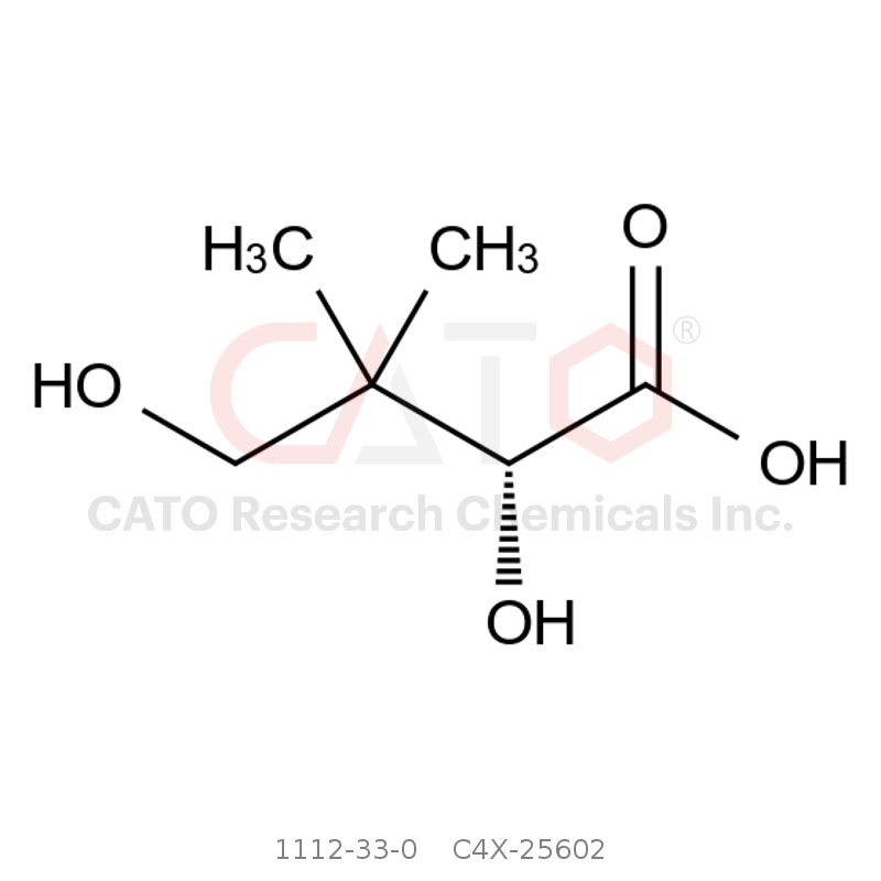 CAS No.:1112-33-0,Calcium Pantothenate impurity 2
