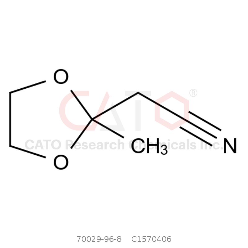 CAS No.:70029-96-8,2-(2-甲基-1,3-二氧戊环-2-基)乙腈