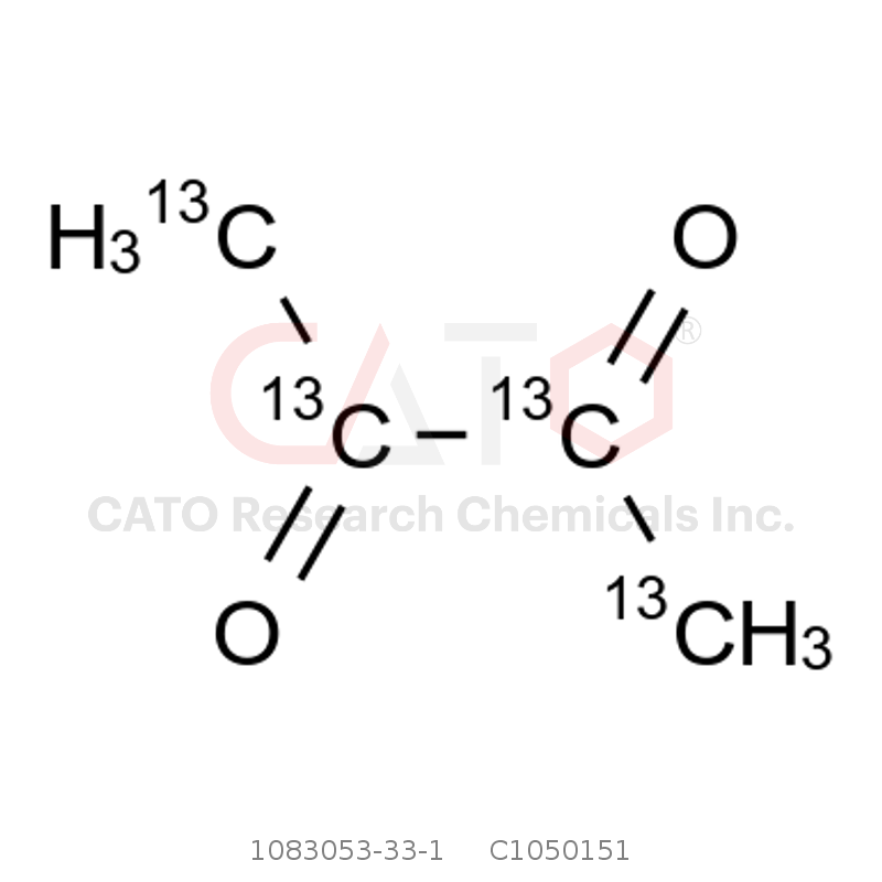 CAS No.:1083053-33-1 ,Diacetyl - 13C4 (in Methanol)