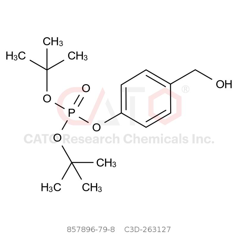 CAS No.:857896-79-8,di-tert-butyl (4-(hydroxymethyl)phenyl) phosphate