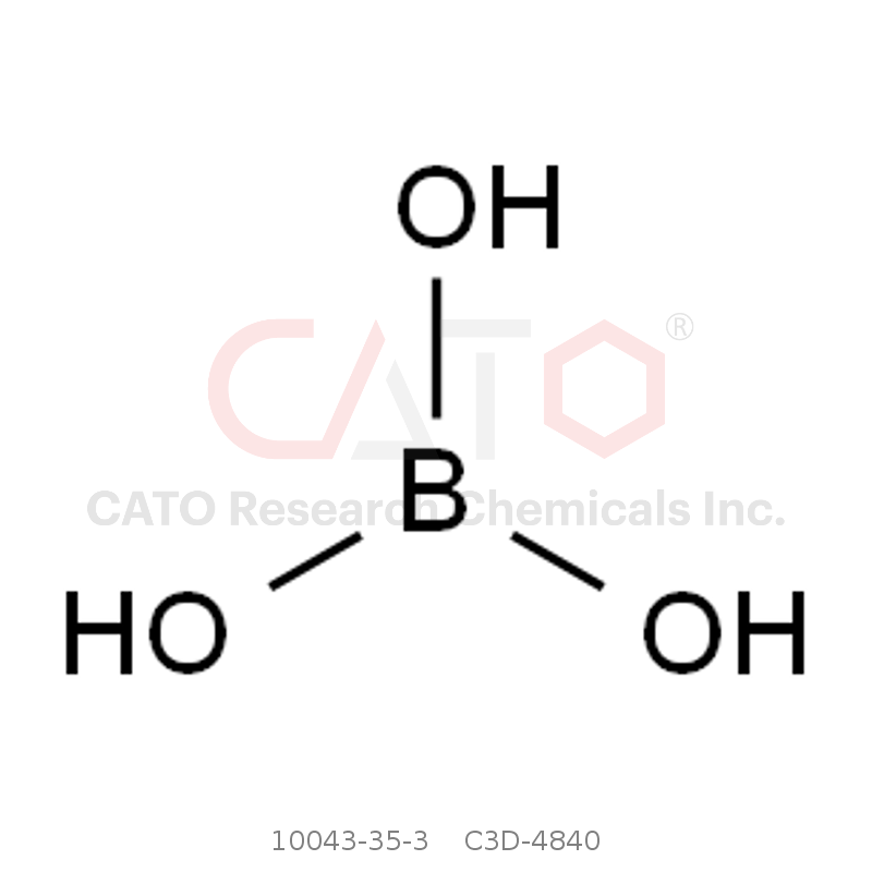 CAS No.:10043-35-3,硼酸