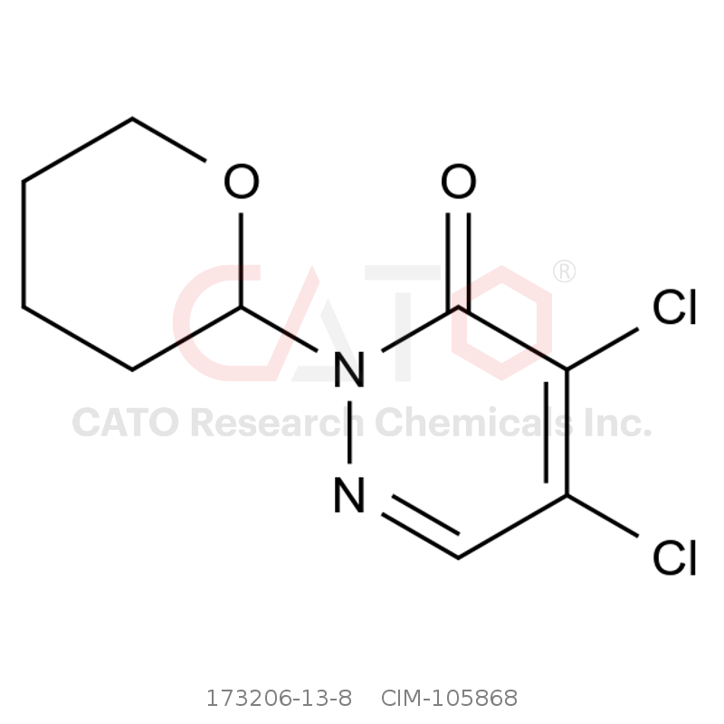 CAS No.:173206-13-8,4,5-Dichloro-2-(tetrahydro-2H-pyran-2-yl)-3(2H)-pyridazinone