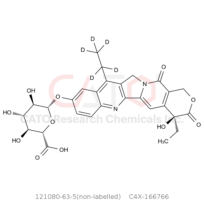 CAS No.:121080-63-5(non-labelled),[2H5]-SN-38 Glucuronide