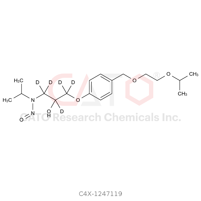 N-Nitroso Bisoprolol-d5