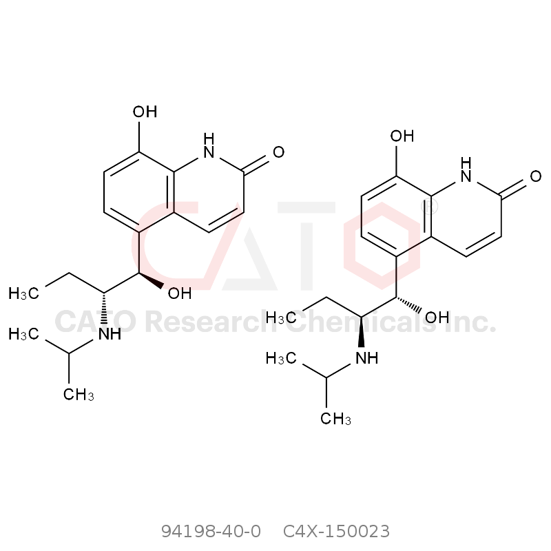 CAS No.:94198-40-0,Indacaterol Impurity 23(and enantiomer)