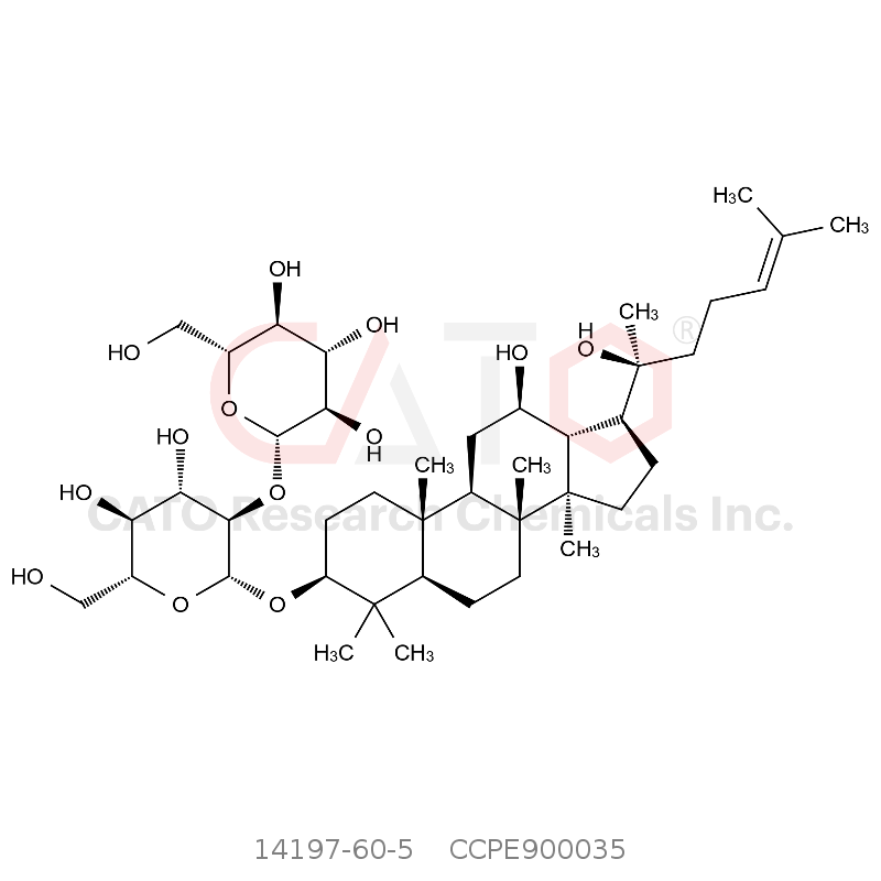 CAS No.:14197-60-5,人参皂苷Rg3