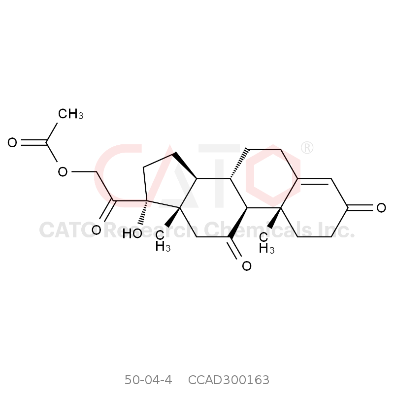 CAS No.:50-04-4,Cortisone Acetate