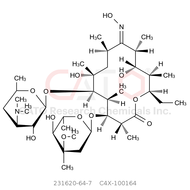 CAS No.:231620-64-7,硫氰酸红霉素杂质B肟化衍生物