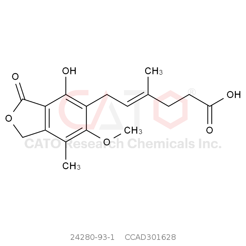 CAS No.:24280-93-1,霉酚酸
