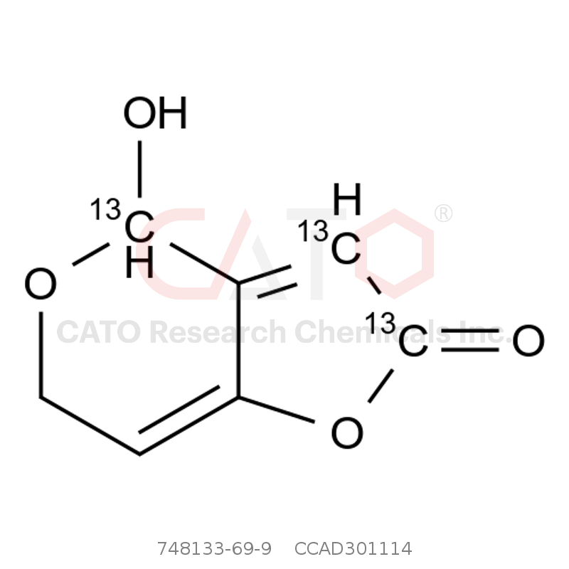 CAS No.:748133-69-9,Patulin-13C3