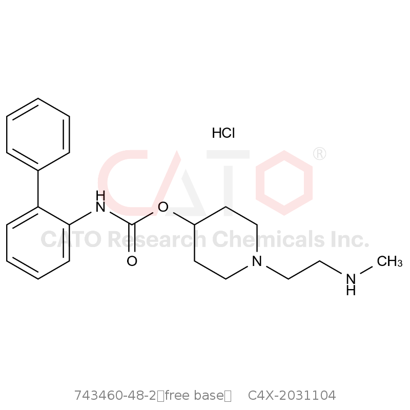 CAS No.:743460-48-2（free base）,雷芬那辛杂质104