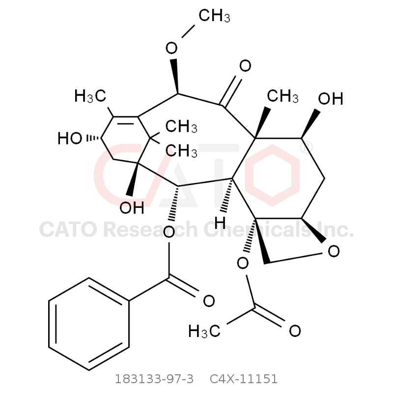 CAS No.:183133-97-3,Cabazitaxel Impurity 1
