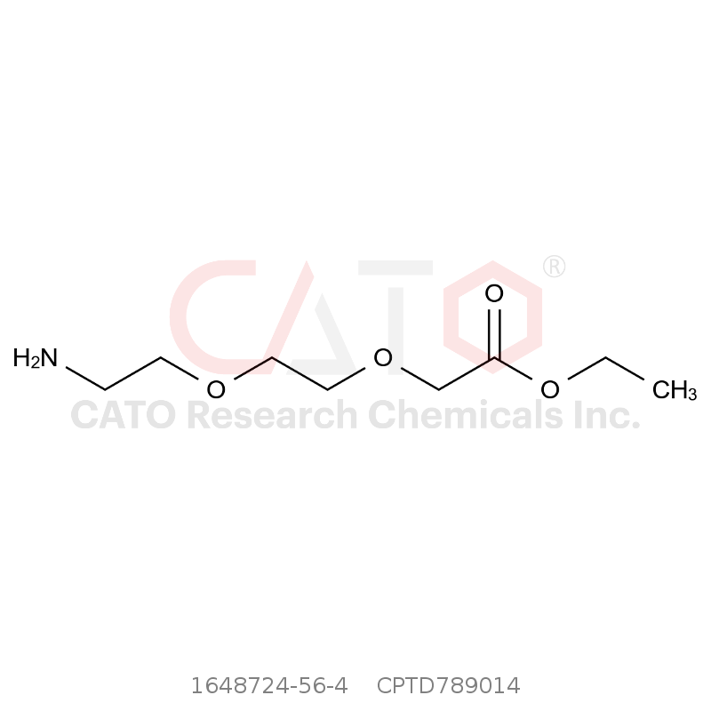 CAS No.:1648724-56-4,H2N-PEG2-CH2COOEt