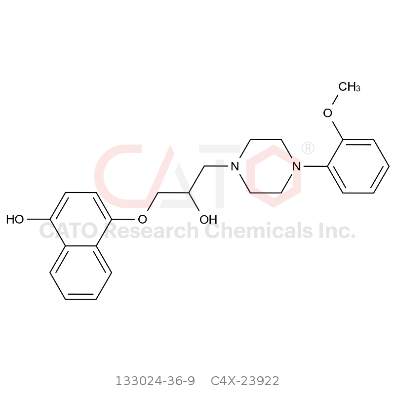 CAS No.:133024-36-9,Naftopidil Impurity 2