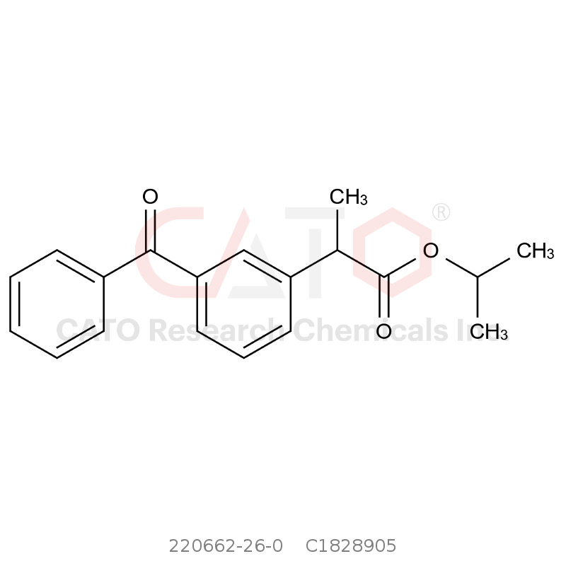 CAS No.:220662-26-0,2-(3-苯甲酰基苯基)丙酸异丙酯