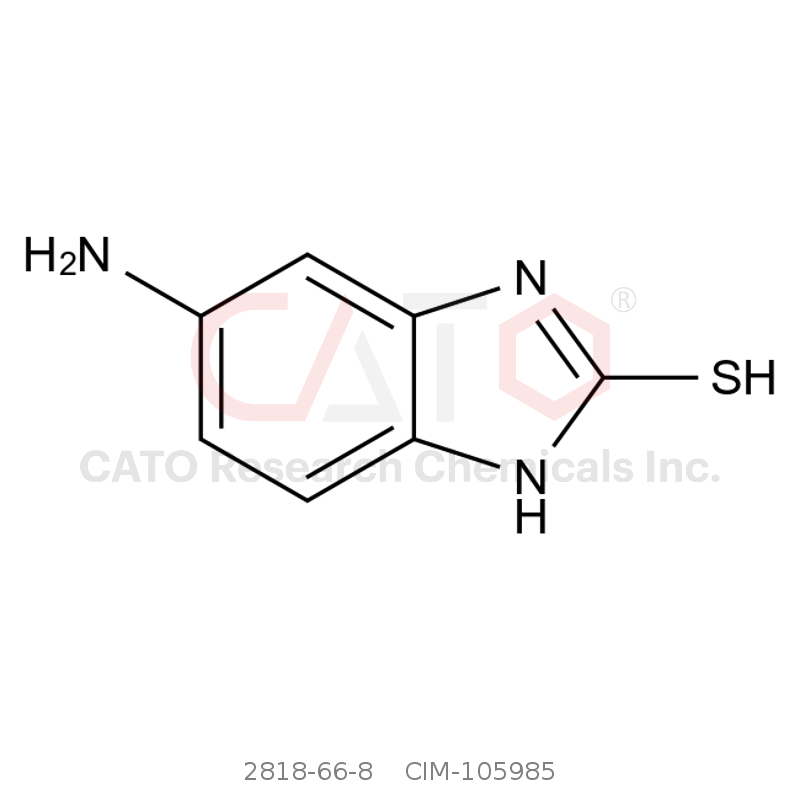 CAS No.:2818-66-8,5-氨基-2-巯基苯并咪唑 