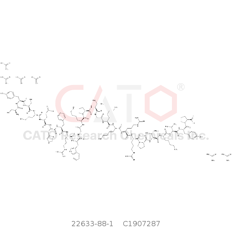CAS No.:22633-88-1,替可克肽六醋酸盐