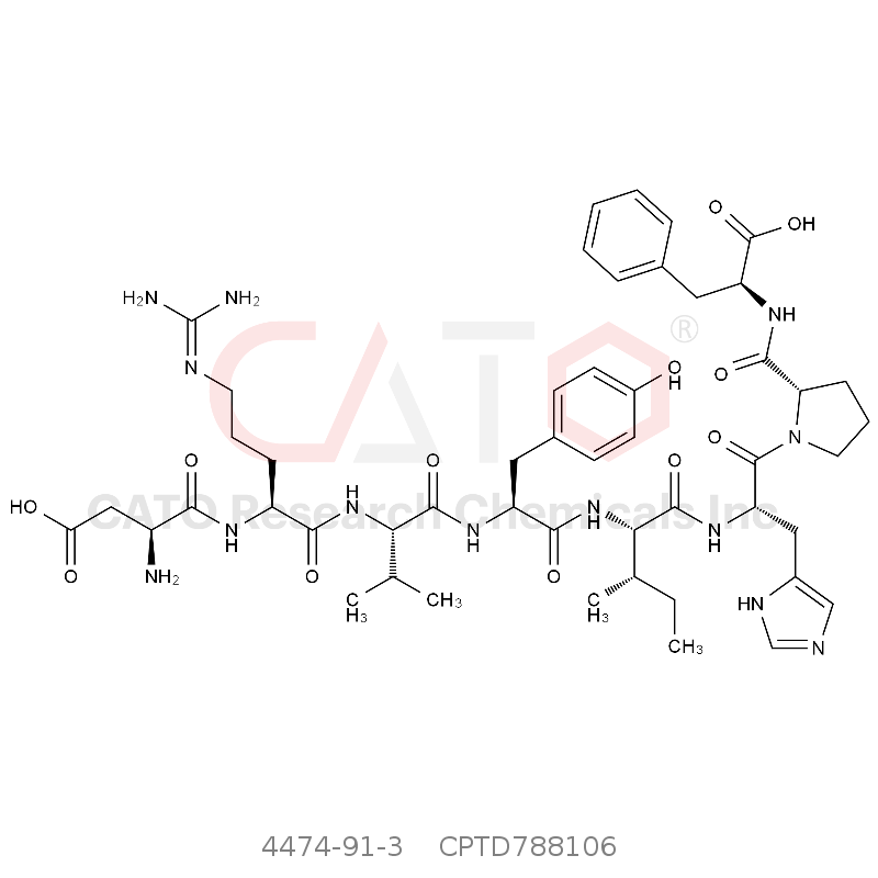 CAS No.:4474-91-3,血管紧张素Ⅱ