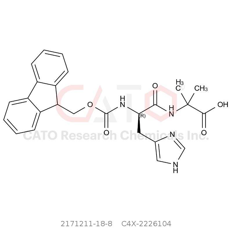 CAS No.:2171211-18-8,Semaglutide impurity 104(Fmoc-D-His-Aib)