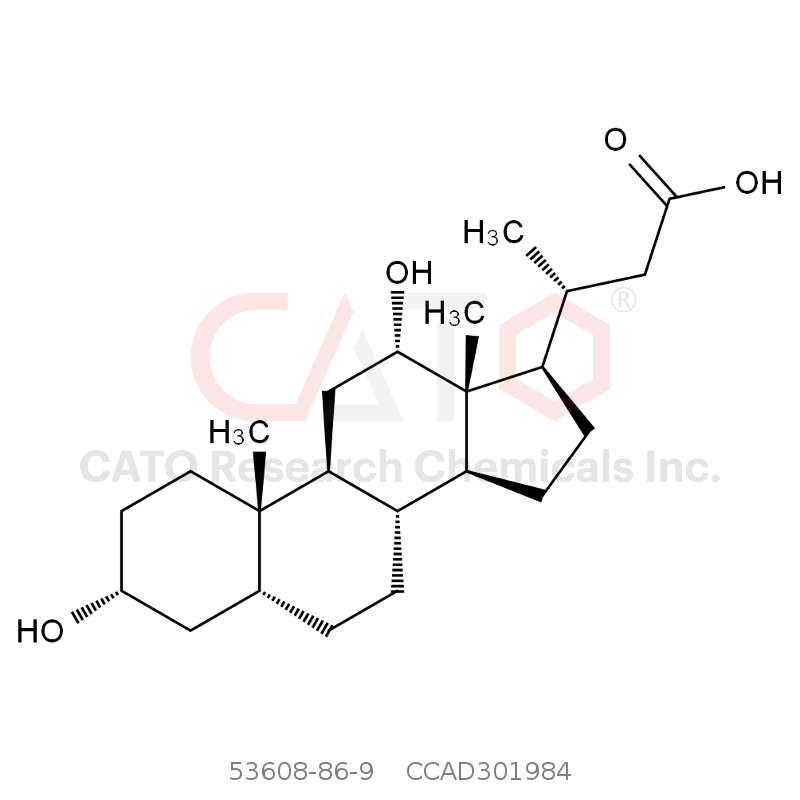 CAS No.:53608-86-9,Nor-Desoxycholic Acid