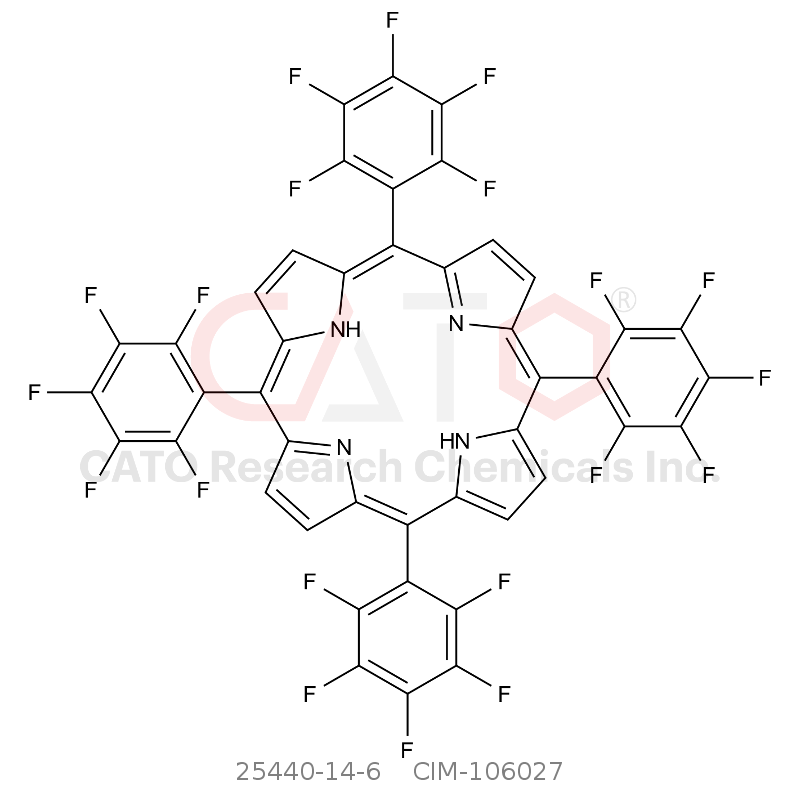 CAS No.:25440-14-6,5,10,15,20-Tetrakis(pentafluorophenyl)-21h,23h-porphine