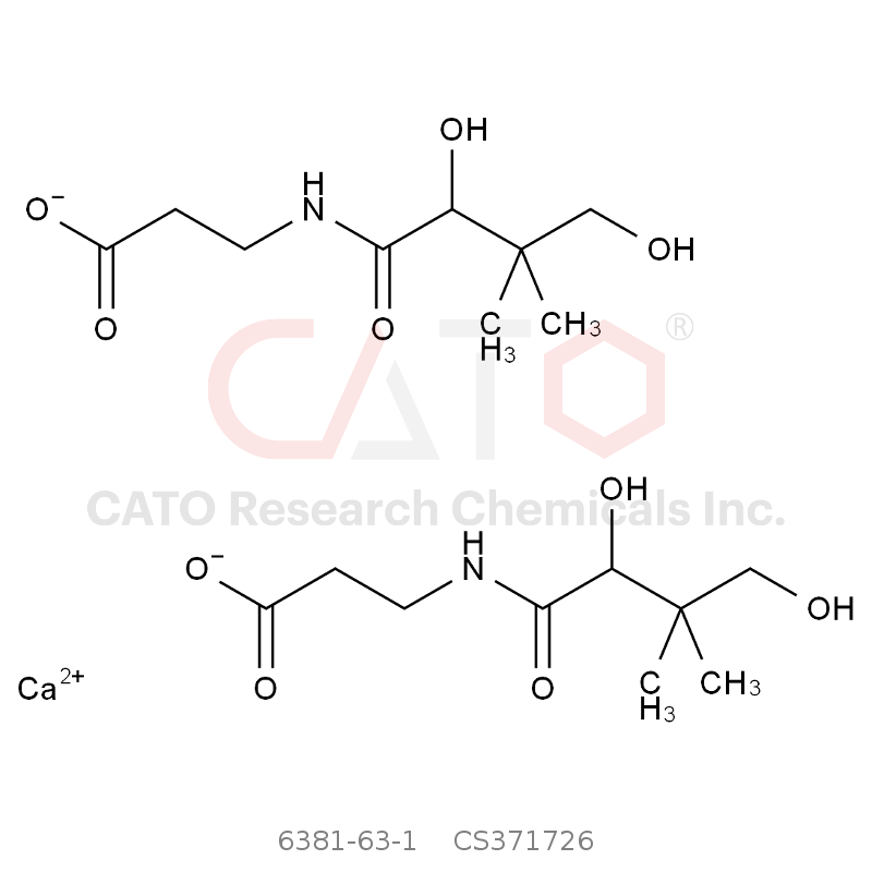 CAS No.:6381-63-1,DL-泛酸钙