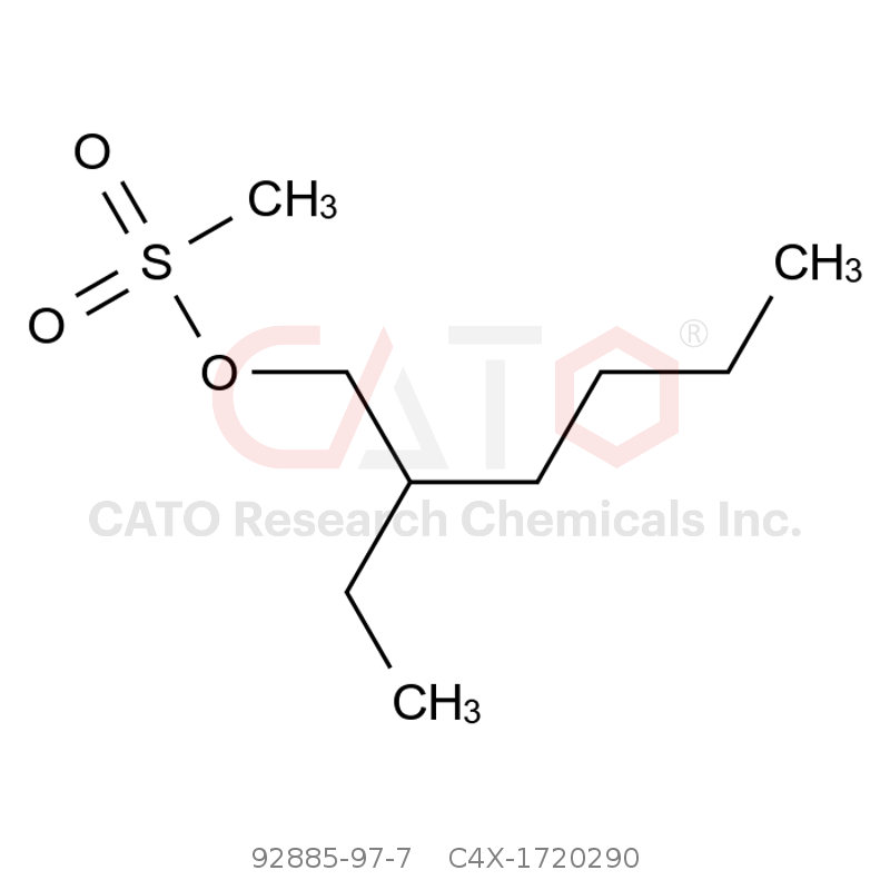 CAS No.:92885-97-7,2-ethylhexyl methanesulfonate