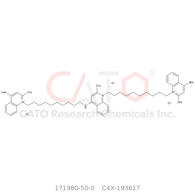 CAS No.:171980-50-0,地喹氯铵EP杂质C 3氯化物