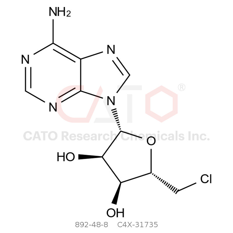 CAS No.:892-48-8,5'-氯-5'-脱氧腺苷