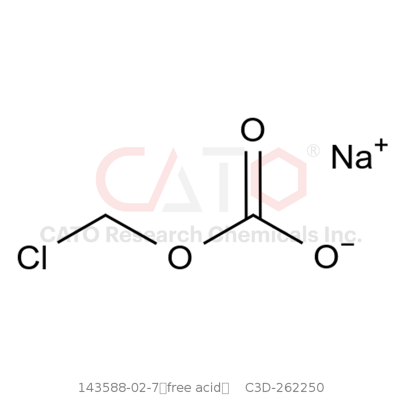 CAS No.:143588-02-7（free acid）,Chloromethoxy Carboxylic acid Sodium Salt