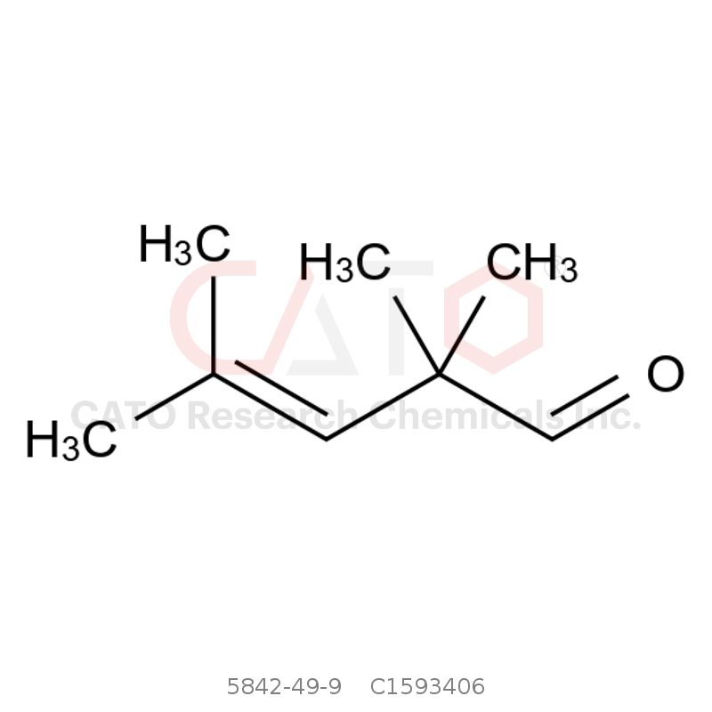 CAS No.:5842-49-9,2,2,4-三甲基戊-3-烯醛