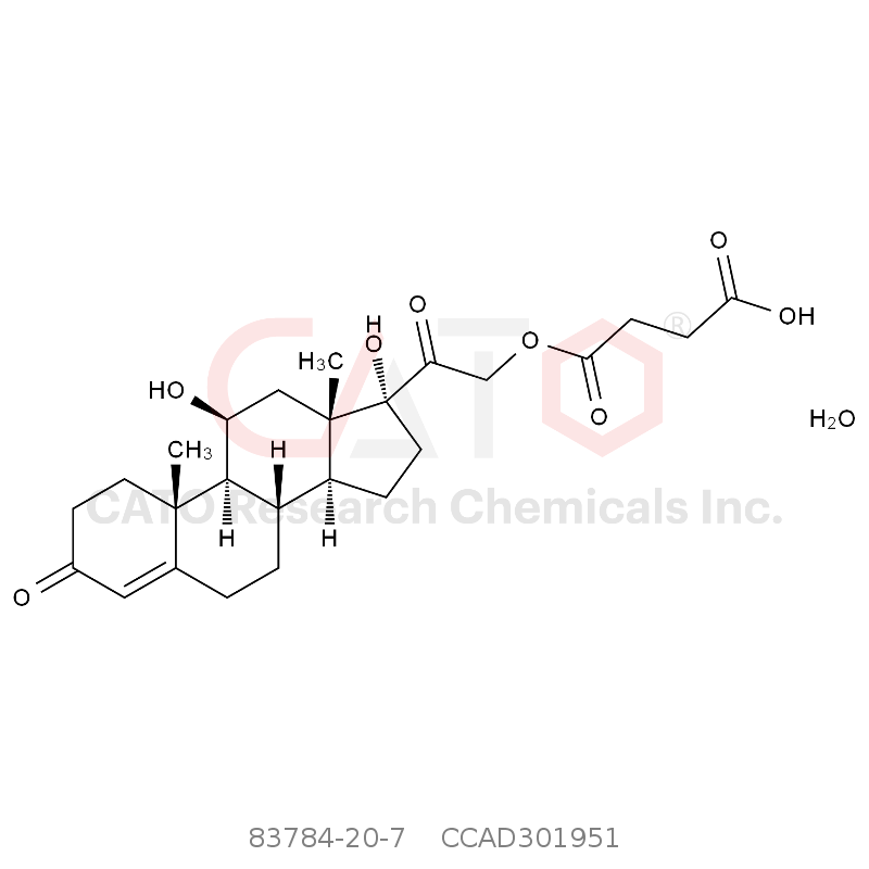 CAS No.:83784-20-7,氢化可的松半琥珀酸盐水合物