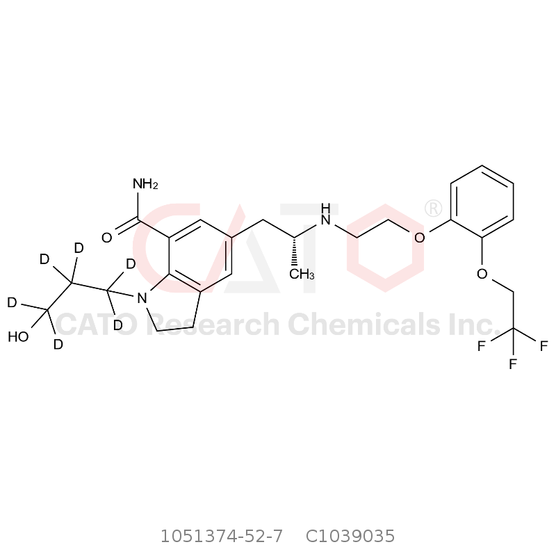 CAS No.:1051374-52-7,Silodosin-d6