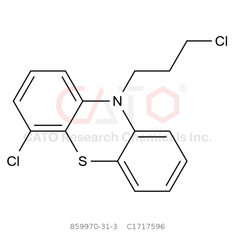 CAS No.:859970-31-3,4-Chloro-10-(3-chloropropyl)-10H-phenothiazine