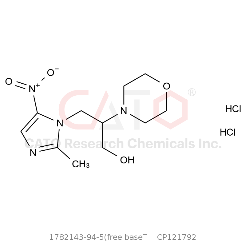CAS No.:1782143-94-5(free base）,吗啉硝唑杂质N2 DiHCl