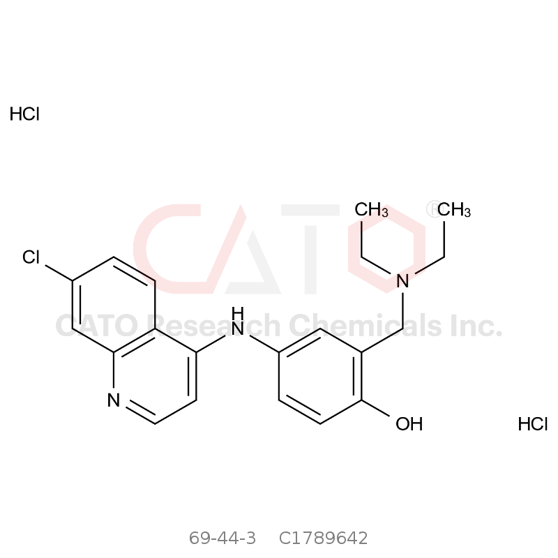 CAS No.:69-44-3,Amodiaquine Dihydrochloride