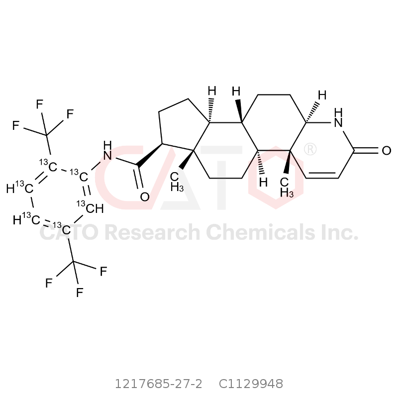 CAS No.:1217685-27-2,Dutasteride-13C6