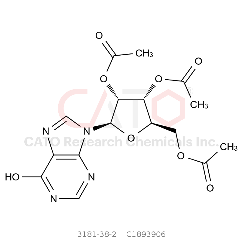 CAS No.:3181-38-2,2’,3’,5’-Tri-O-acetylinosine