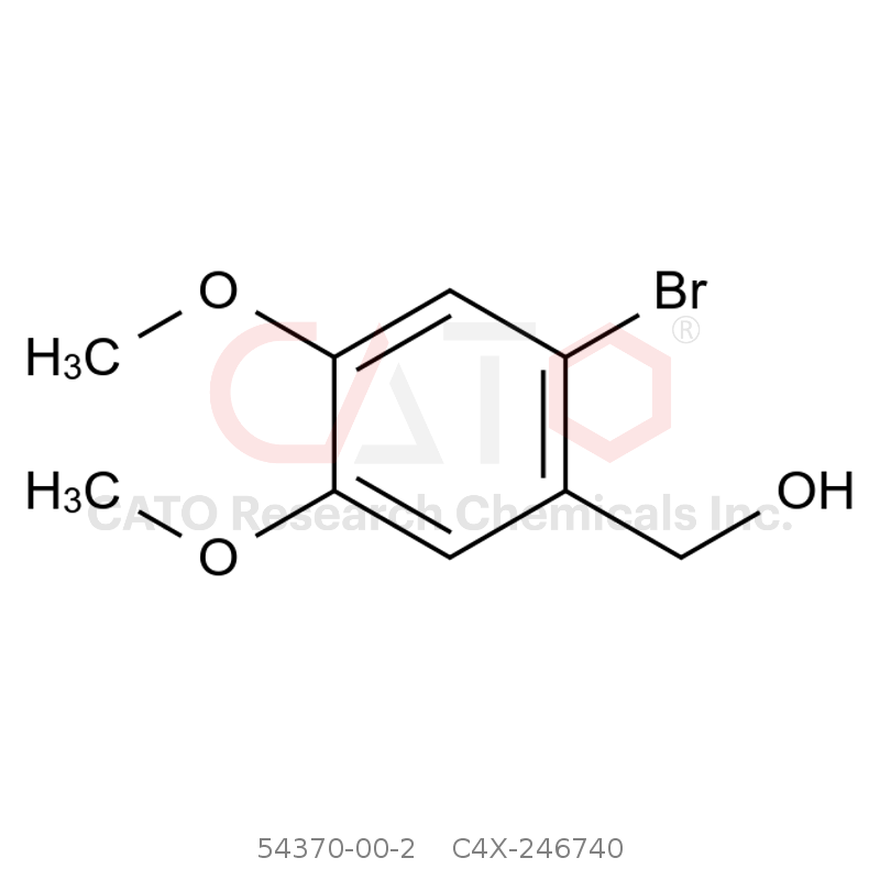 CAS No.:54370-00-2,2-Bromo-4,5-dimethoxybenzyl Alcohol