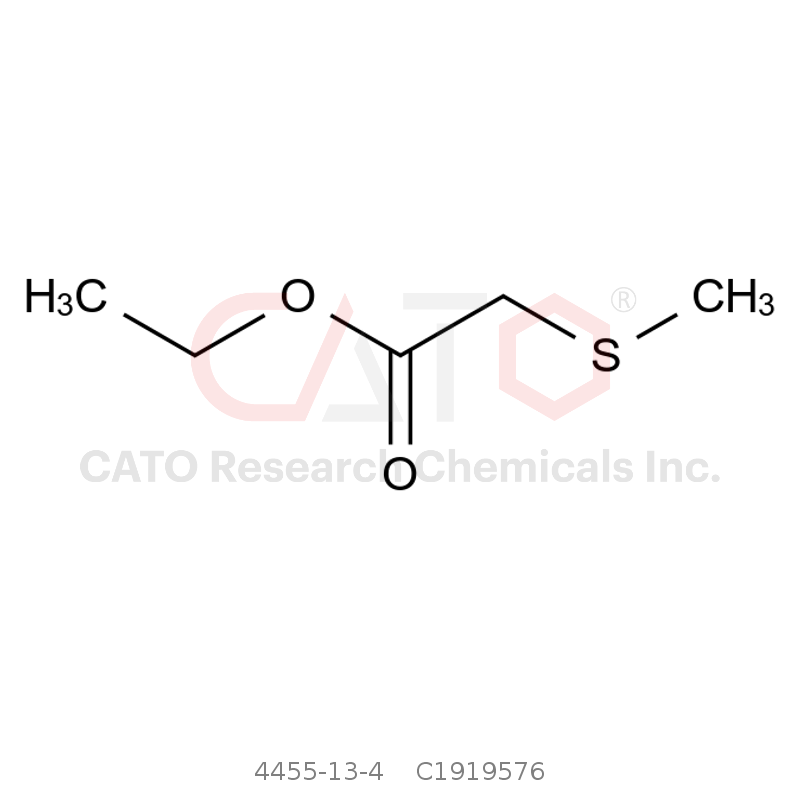 CAS No.:4455-13-4,(甲硫基)乙酸乙酯