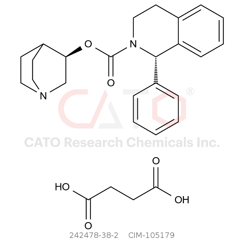 CAS No.:242478-38-2,Solifenacin Succinate
