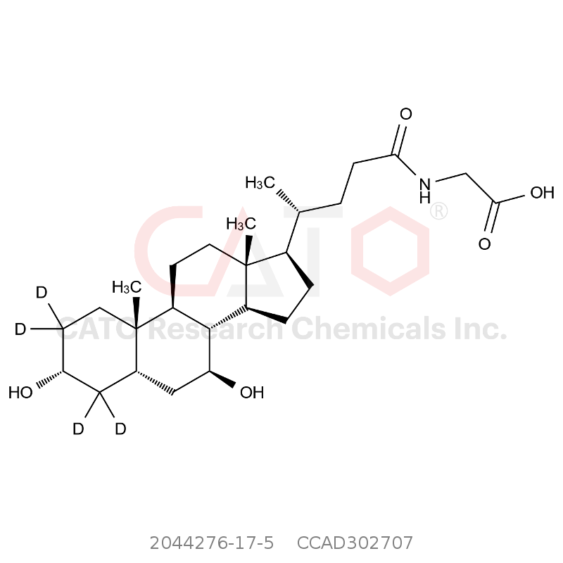 CAS No.:2044276-17-5,甘草去氧胆酸-d4