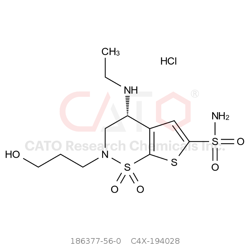 CAS No.:186377-56-0,Brinzolamide Impurity 28